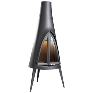Stove INVICTA POW-POW anthracite ref. 6152-44