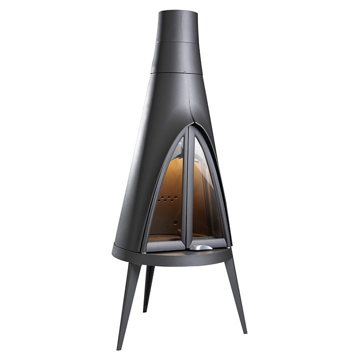 Stove INVICTA POW-POW anthracite ref. 6152-44