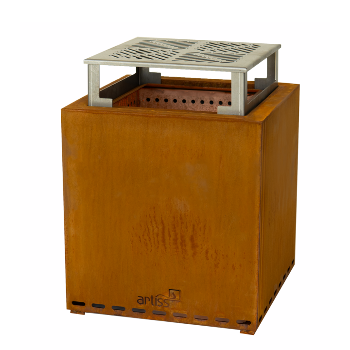 Zestaw Palenisko bezdymne Artiss Z1 corten + ruszt ref. 2609-12