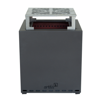ARTISS smokeless firepit Z1 graphite + grate ref. 2609-11