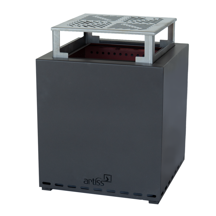 ARTISS smokeless firepit Z1 graphite + grate ref. 2609-11