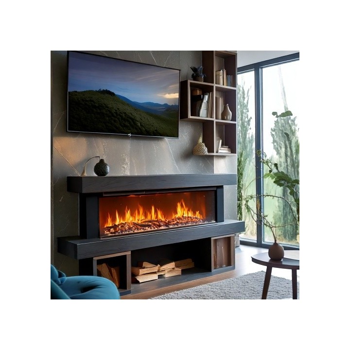 Elektrischer Kamin i1500e iRange Slimline