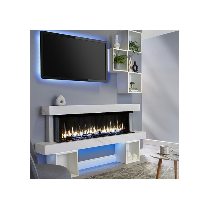 Elektrischer Kamin i1500e iRange Slimline