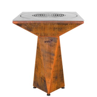 Palenisko ogrodowe Artiss G1 BASIC corten, płyta ze stali węglowej ref. 2605-21
