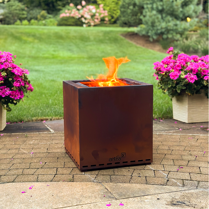 Zestaw Palenisko bezdymne Artiss Z1 corten + ruszt ref. 2609-12