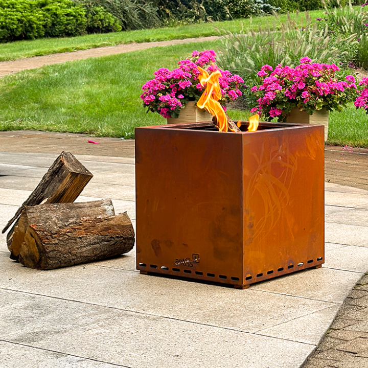 Zestaw Palenisko bezdymne Artiss Z1 corten + ruszt ref. 2609-12