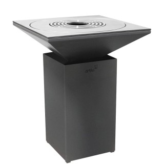 Artiss garden firepit G7 BASIC graphite – Stainless Steel ref. 2605-74