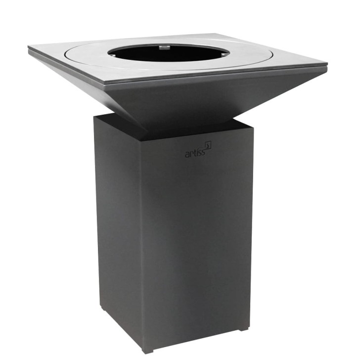Artiss palenisko ogrodowe G7 BASIC grafit - stal nierdzewna ref. 2605-74