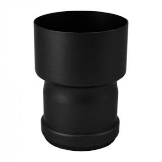 Reduzierstück Pellet 80/100 mm - Rauchrohr Übergangsstück