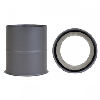 Wkładka Dwuścienna Pellet 80 mm / 105 mm - Przyłącze Kominowe