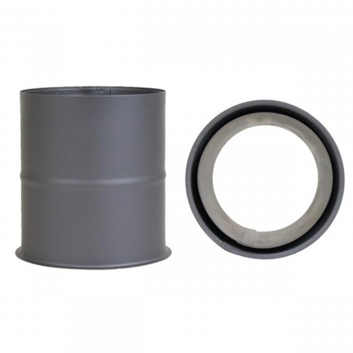 Wkładka Dwuścienna Pellet 80 mm / 105 mm - Przyłącze Kominowe