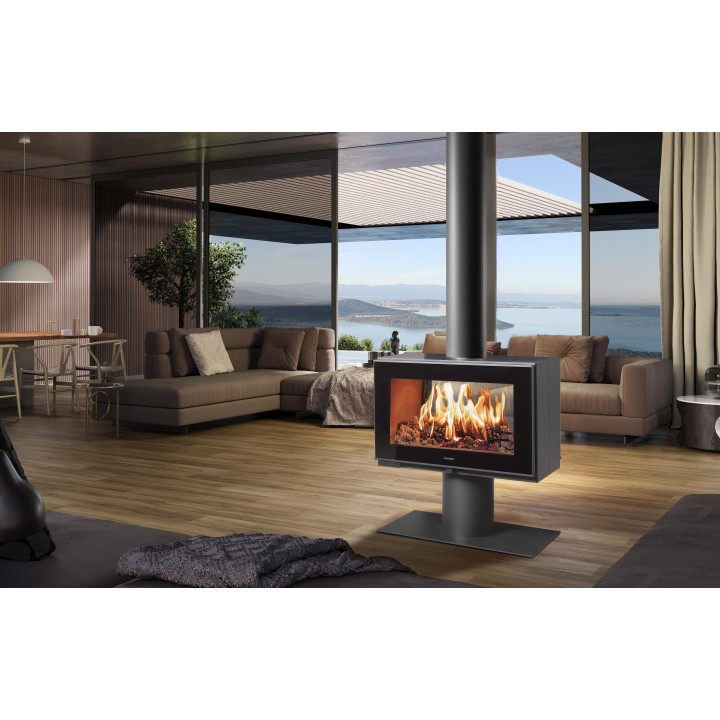 Freistehender Ofen PANADERO ETOILE EcoDesign anthrazit Ref. 48420