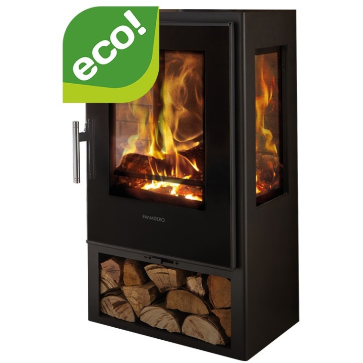 Poêle indépendant PANADERO CONDOR3V EcoDesign anthracite réf. 18505