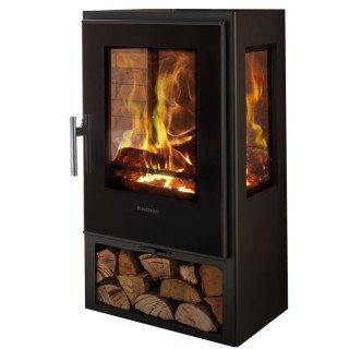 Poêle indépendant PANADERO CONDOR3V EcoDesign anthracite réf. 18505