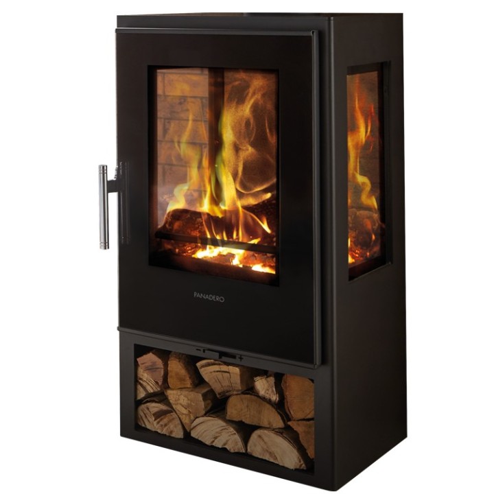 Poêle indépendant PANADERO CONDOR3V EcoDesign anthracite réf. 18505
