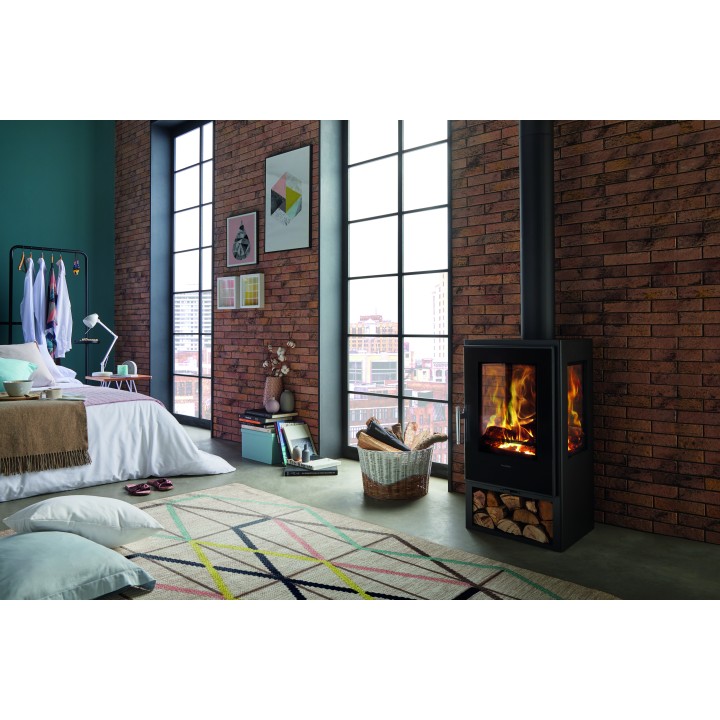 Stove PANADERO CONDOR3V EcoDesign anthracite ref. 18505