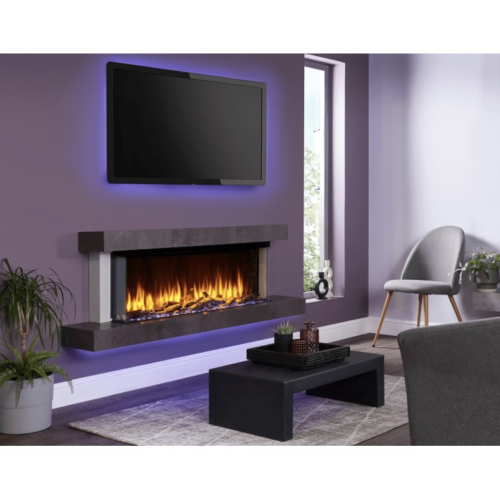 Electric fireplace C&J i1100e iRange Slimline