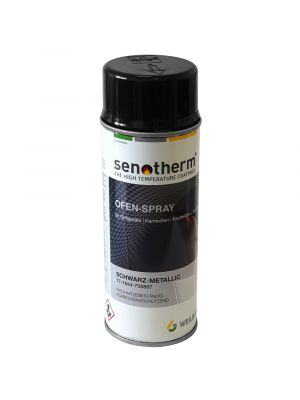 Lakier żaroodporny Senotherm czarny metalik 400 ml