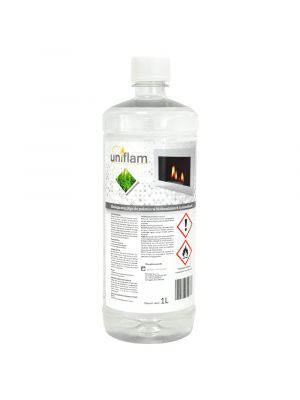 Ekologiczny płyn biopaliwo UNIFLAM do palenia w biokominkach bezzapachowy 1l